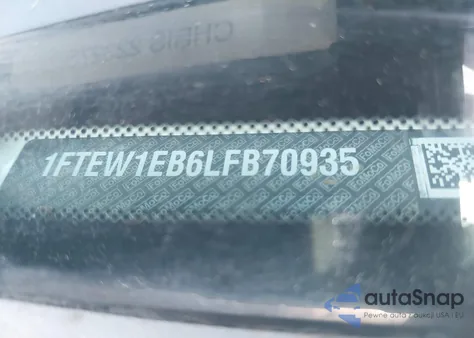 2020 Ford F-150 Xlt z USA, uszkodzony, nr VIN 1FTEW1EB6LFB70935